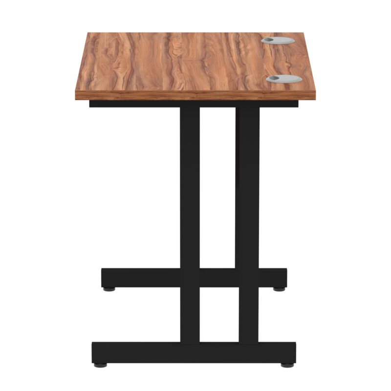 impulse 800mm slimline desk cantilever leg