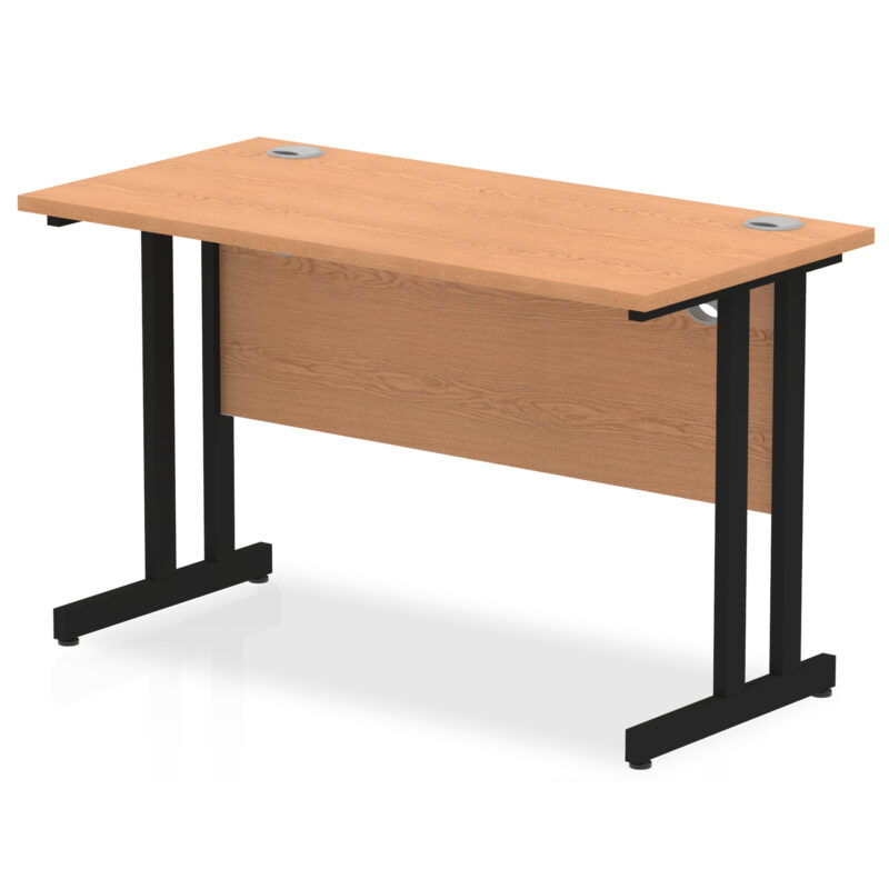 impulse 1200mm slimline desk cantilever leg