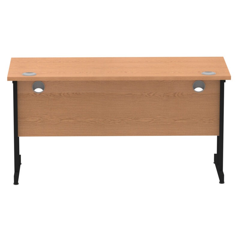 impulse 1400mm slimline desk cantilever leg