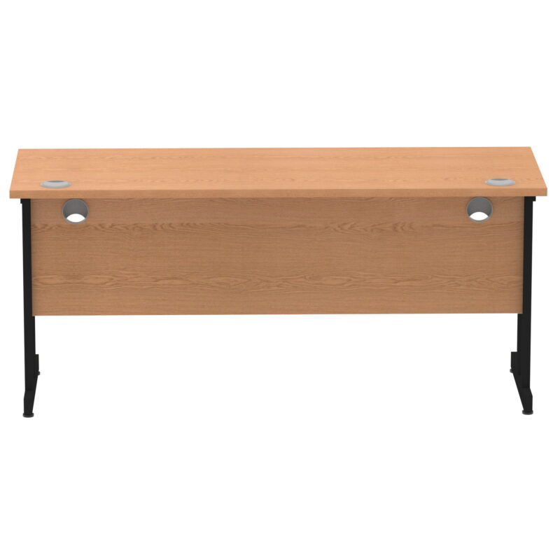 impulse 1600mm slimline desk cantilever leg