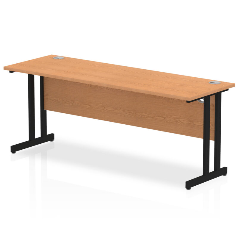 impulse 1800mm slimline desk cantilever leg