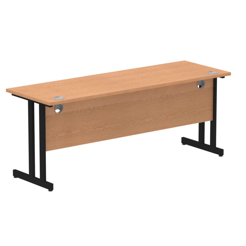 impulse 1800mm slimline desk cantilever leg