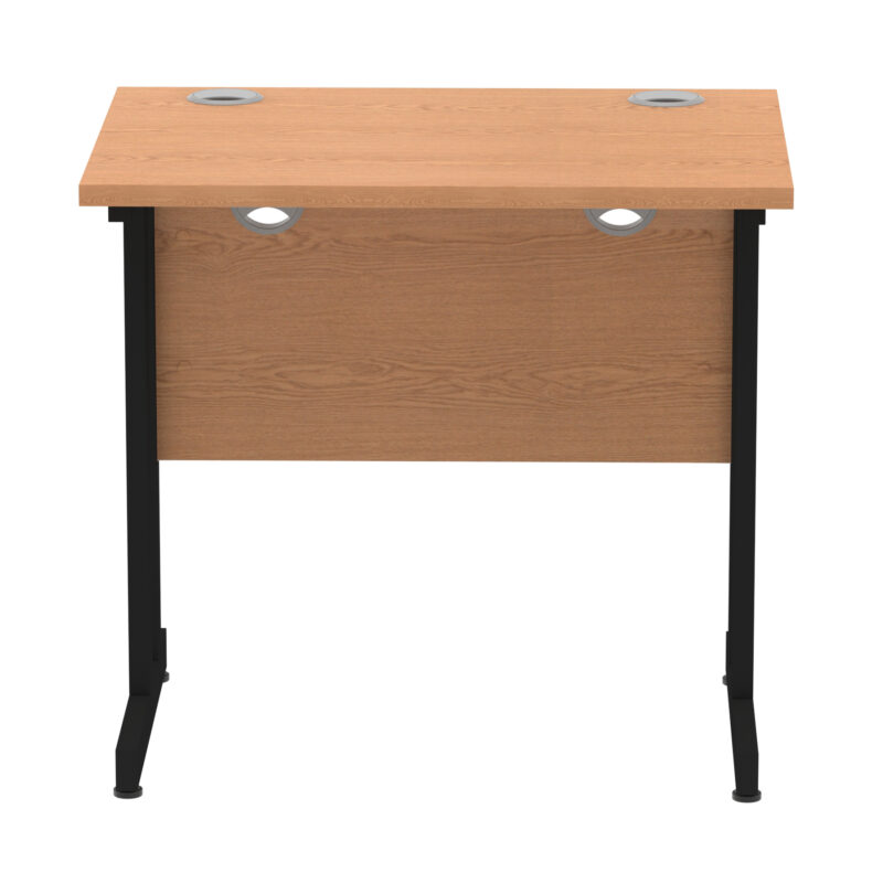impulse 800mm slimline desk cantilever leg