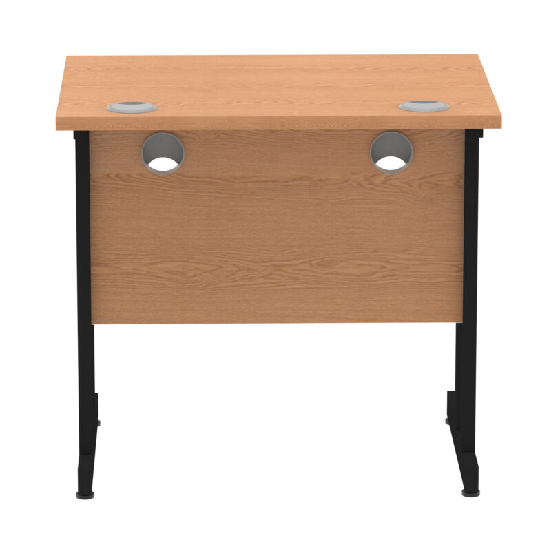impulse 800mm slimline desk cantilever leg