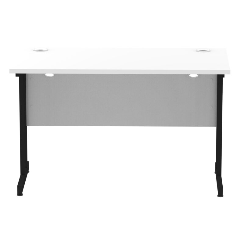 impulse 1200mm slimline desk cantilever leg