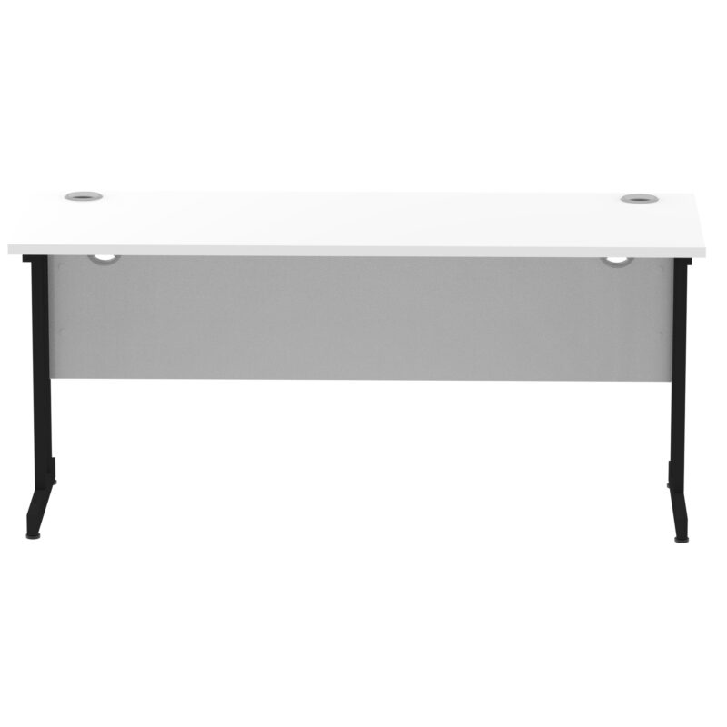 impulse 1600mm slimline desk cantilever leg