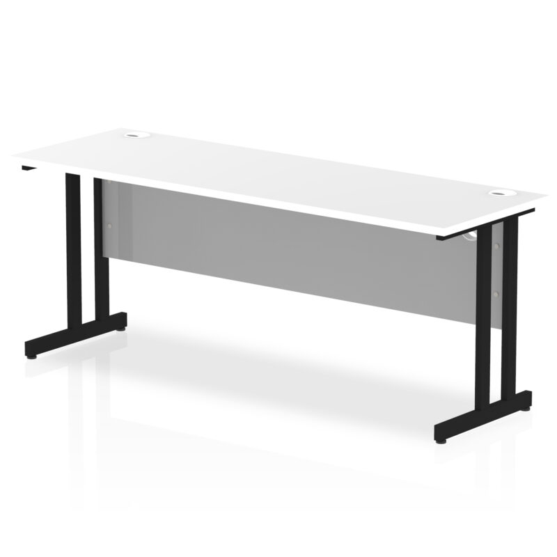 impulse 1800mm slimline desk cantilever leg