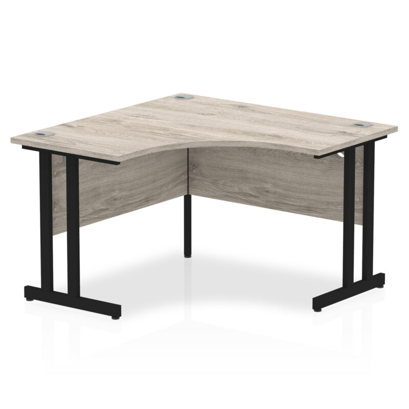 impulse 1200mm cantilever leg corner desk