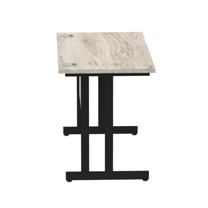 impulse 1200mm slimline desk cantilever leg
