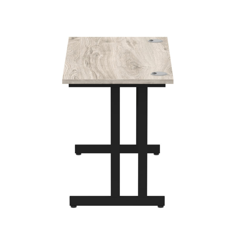 impulse 1200mm slimline desk cantilever leg