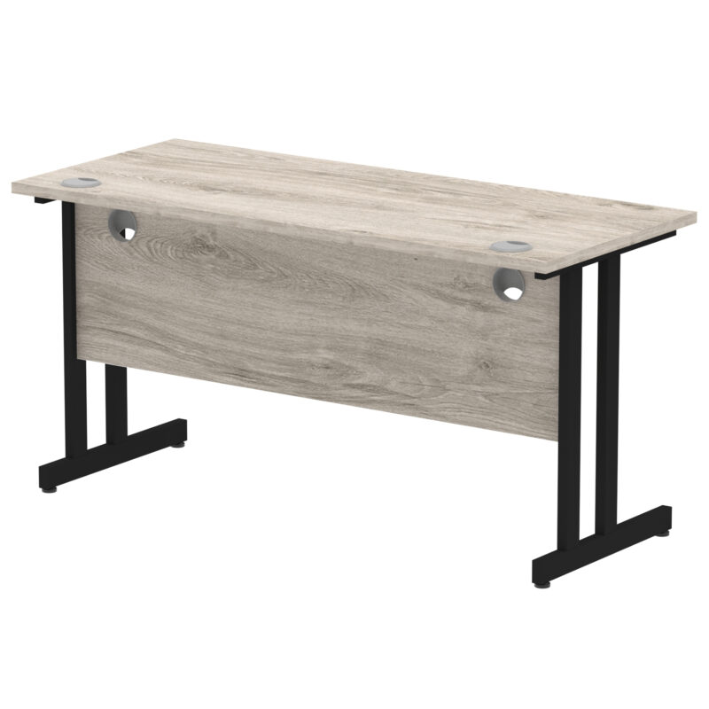 impulse 1400mm slimline desk cantilever leg