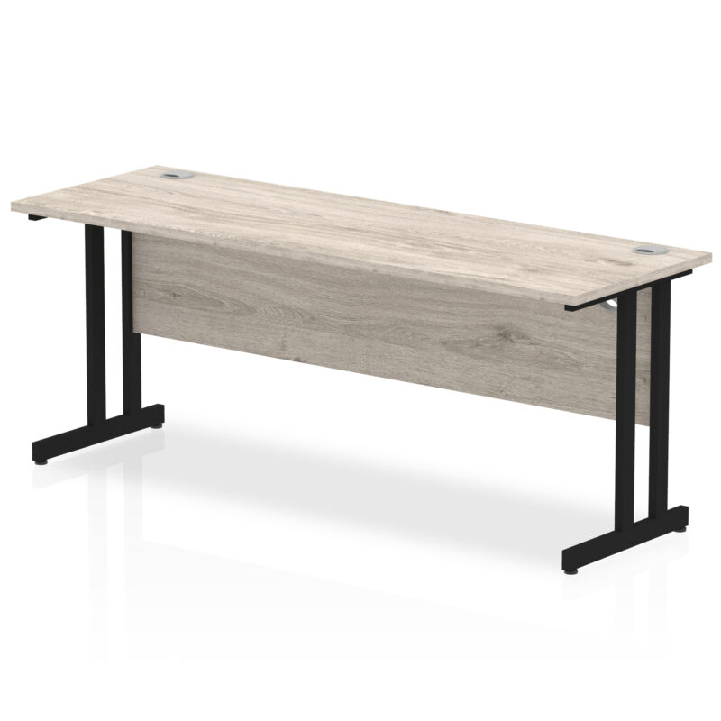 impulse 1800mm slimline desk cantilever leg