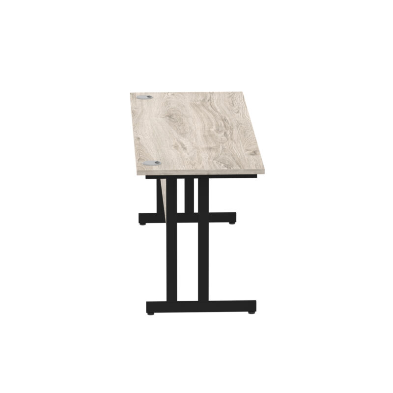 impulse 1800mm slimline desk cantilever leg