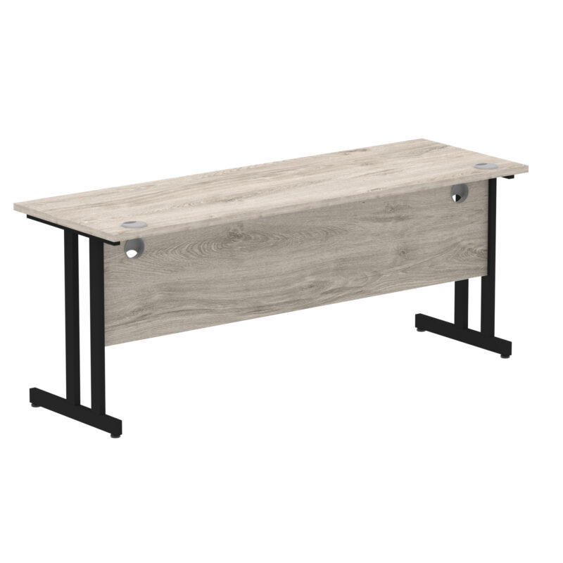 impulse 1800mm slimline desk cantilever leg