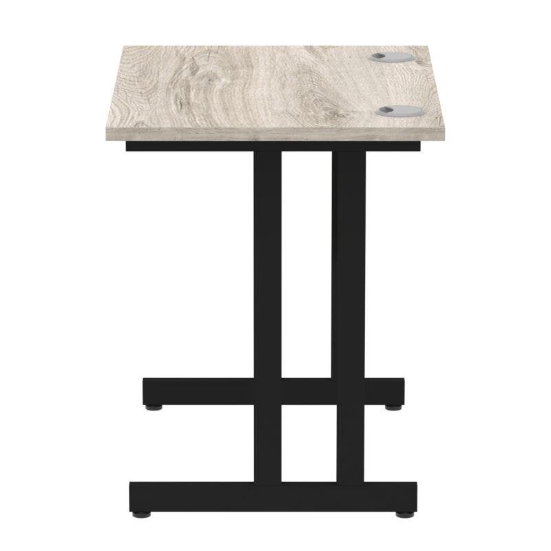 impulse 800mm slimline desk cantilever leg