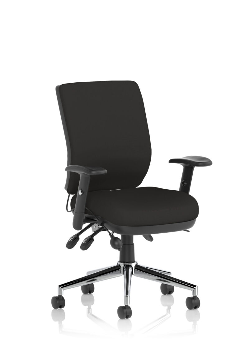 chiro medium back task operator office chair