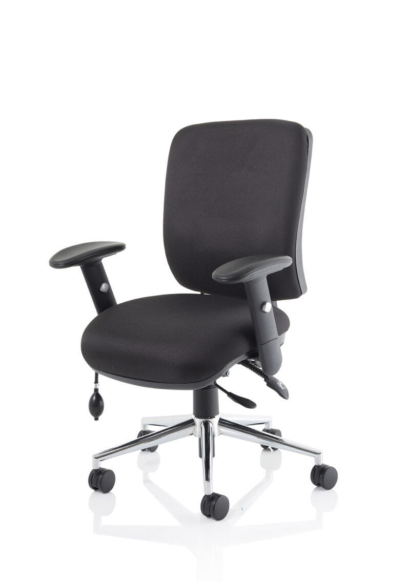 chiro medium back task operator office chair