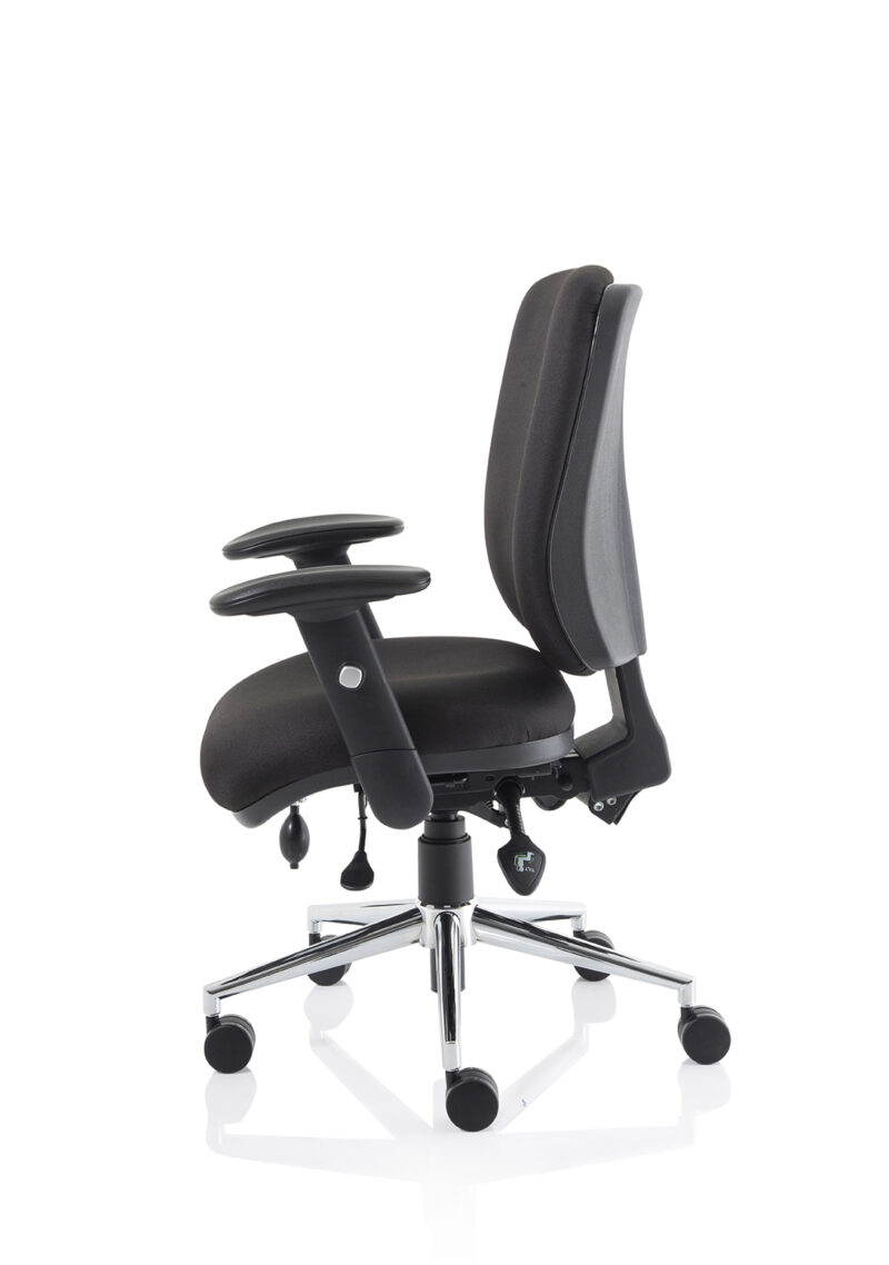 chiro medium back task operator office chair