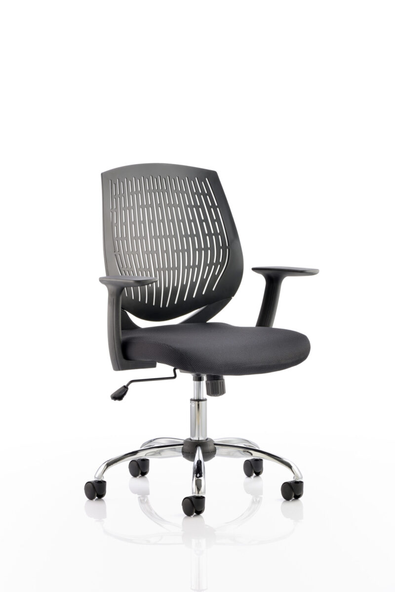 dura medium back task operator office chair with arms