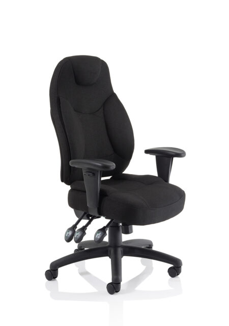 galaxy medium back task operator office chair with adjustable arms