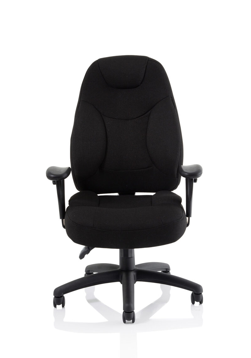 galaxy medium back task operator office chair with adjustable arms