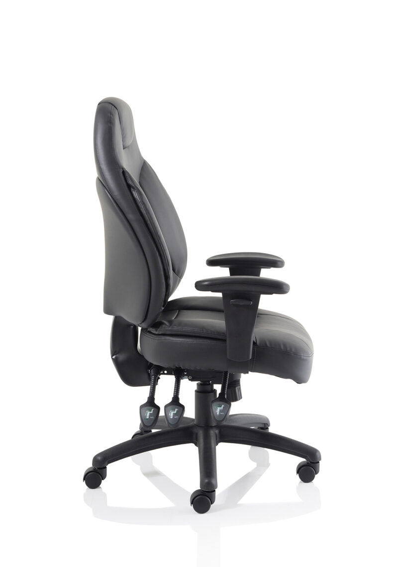 galaxy medium back task operator office chair with adjustable arms