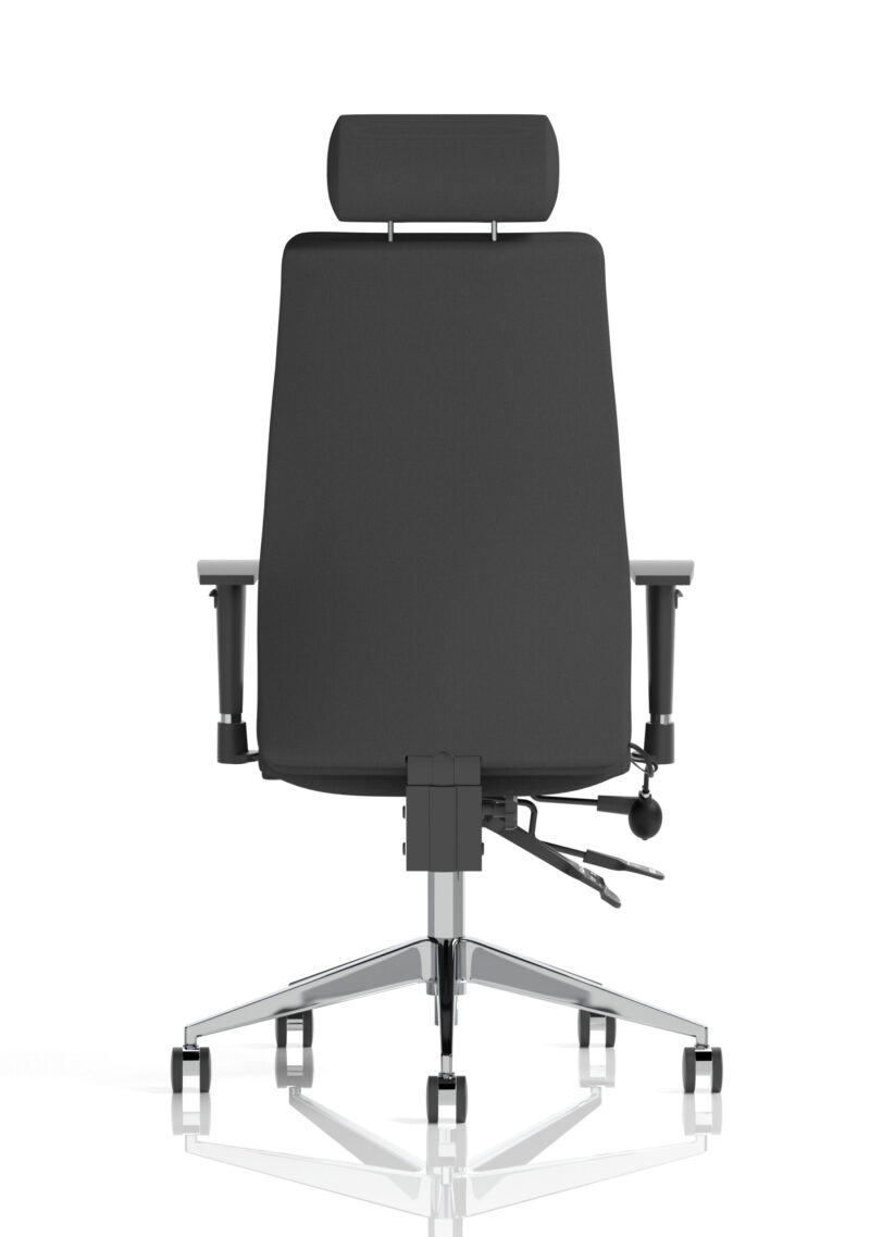 onyx high back ergonomic posture chair with height adjustable arms