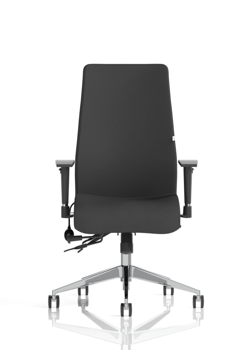 onyx high back ergonomic posture chair with height adjustable arms