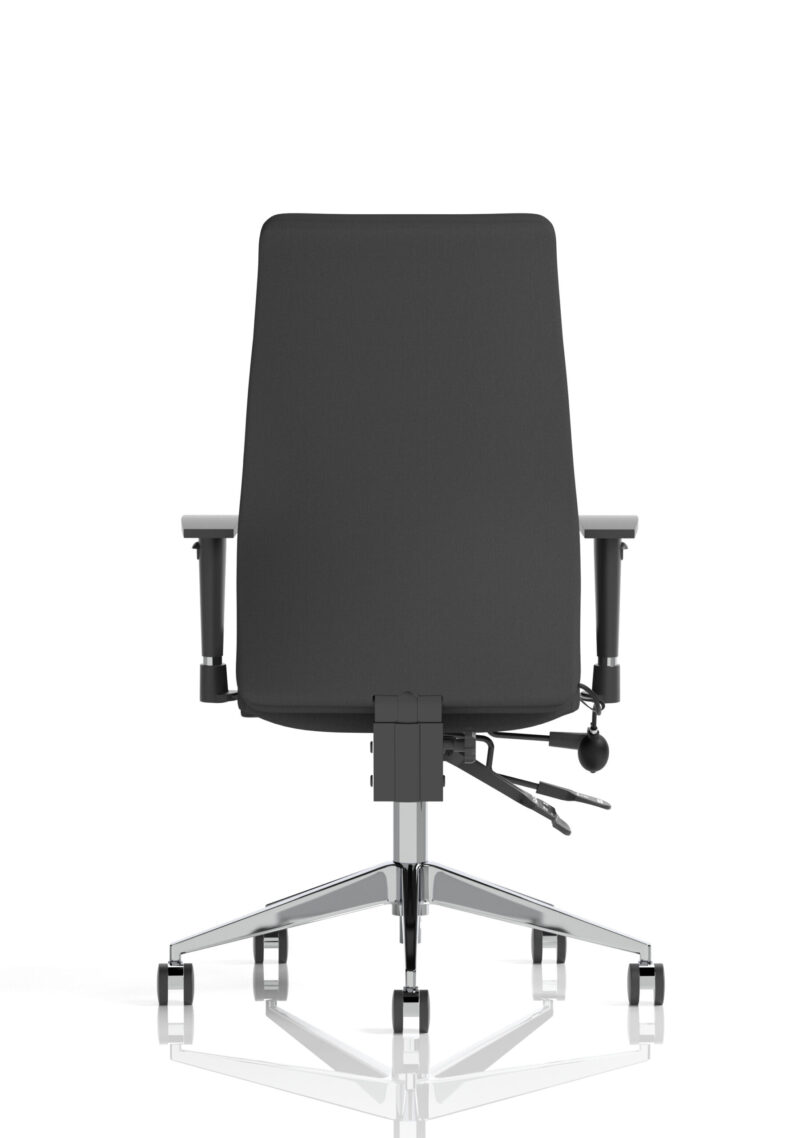 onyx high back ergonomic posture chair with height adjustable arms