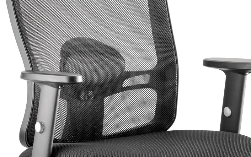 portland medium mesh back task operator office chair with arms