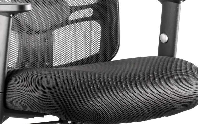 portland ii medium mesh back task operator office chair with arms
