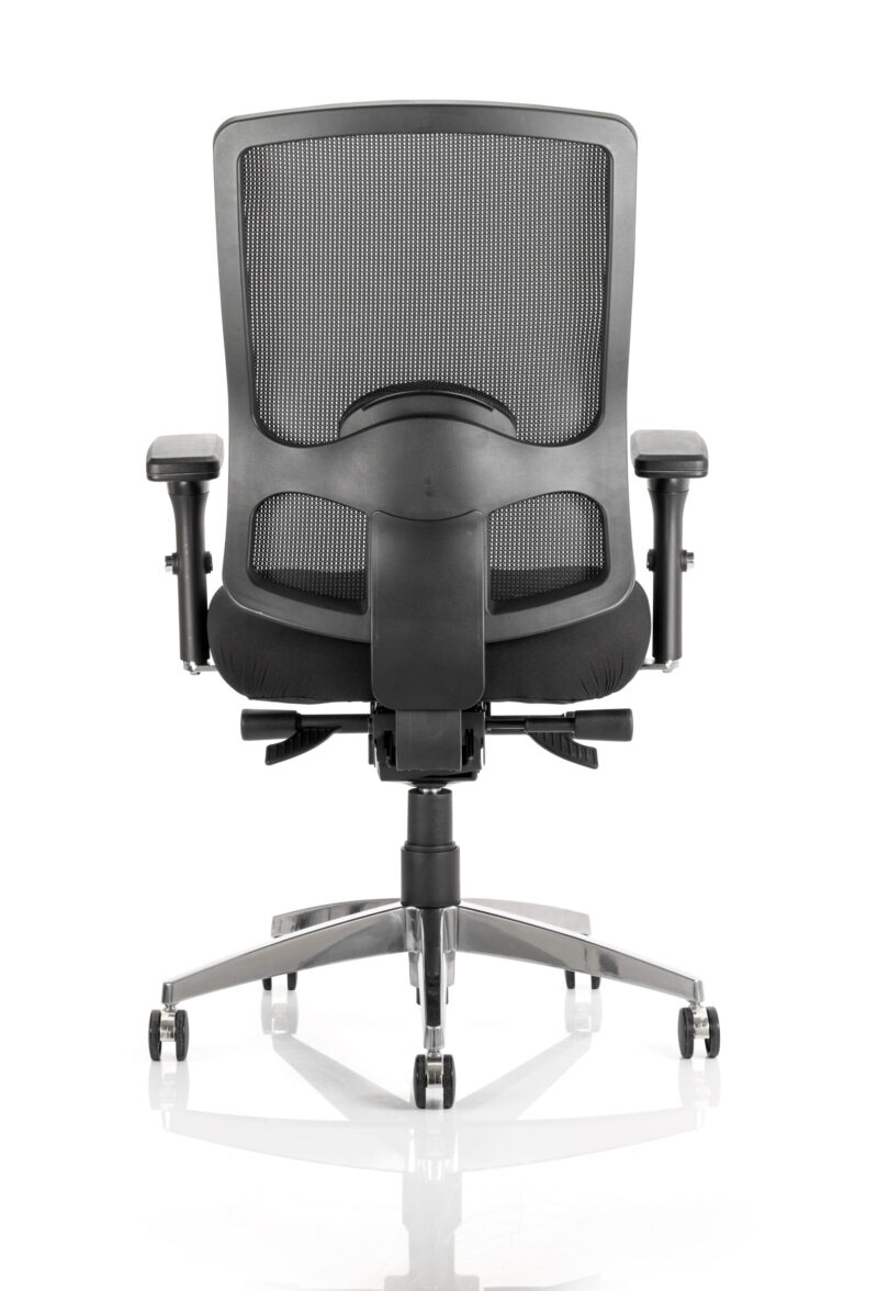regent high mesh back ergonomic task operator office chair with arms