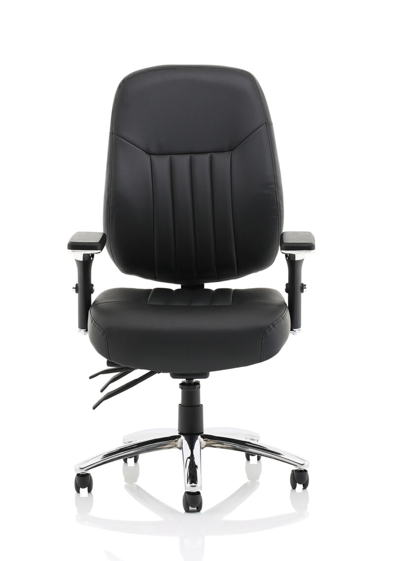 barcelona deluxe high back task operator office chair with arms