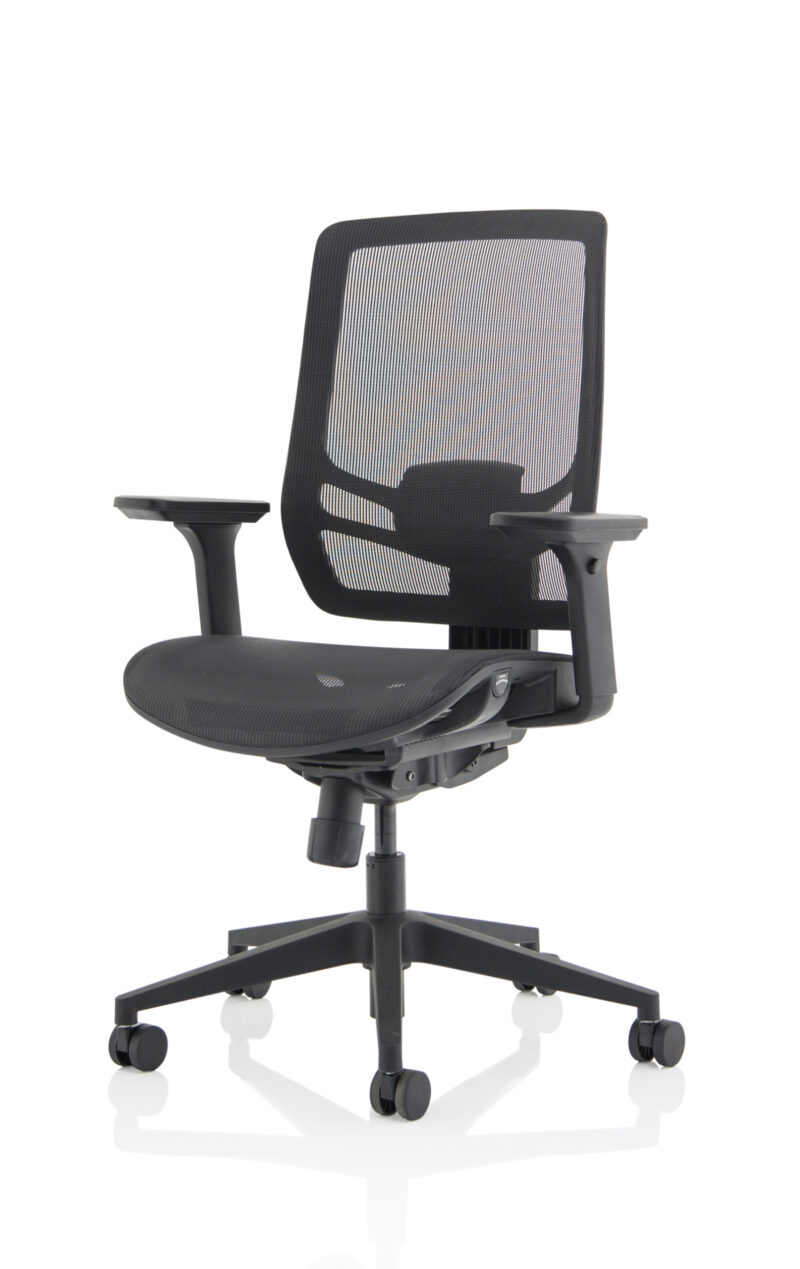 ergo twist high mesh back ergonomic task operator office chair with arms
