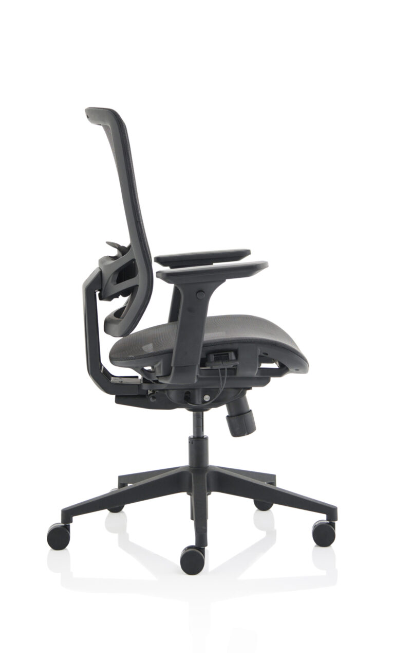 ergo twist high mesh back ergonomic task operator office chair with arms