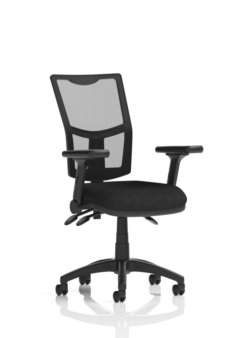 eclipse plus iii medium mesh back task operator office chair
