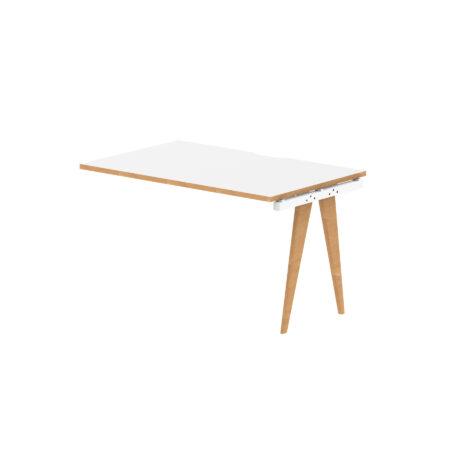oslo single row bench desk extension kit