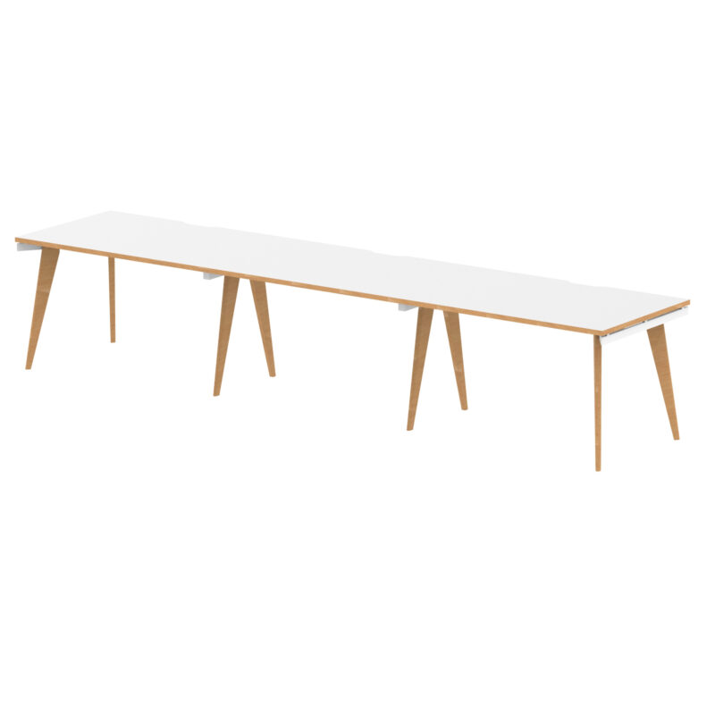 oslo single row bench desk