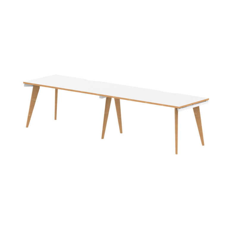 oslo single row bench desk