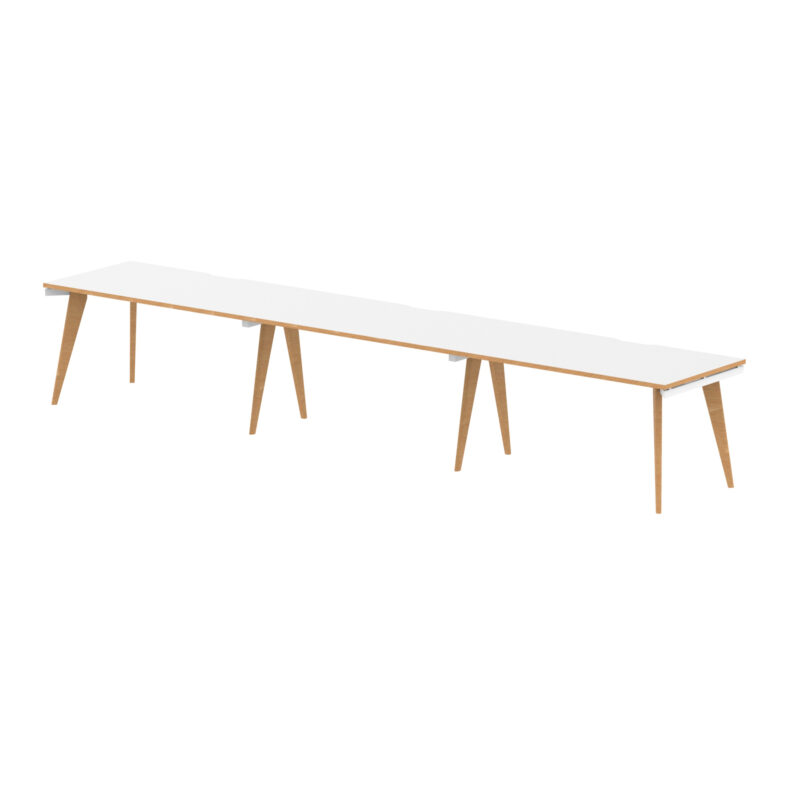 oslo single row bench desk