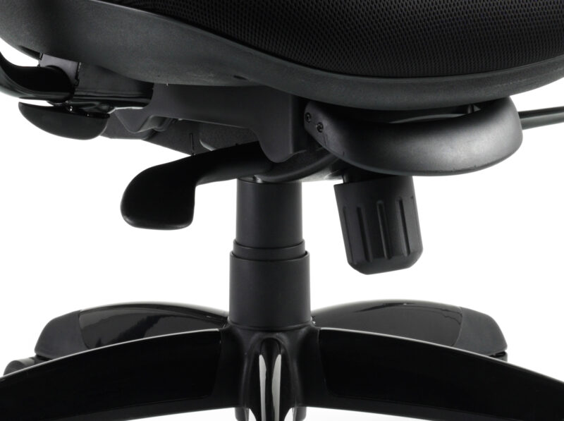 stealth shadow high mesh back ergonomic posture chair with arms