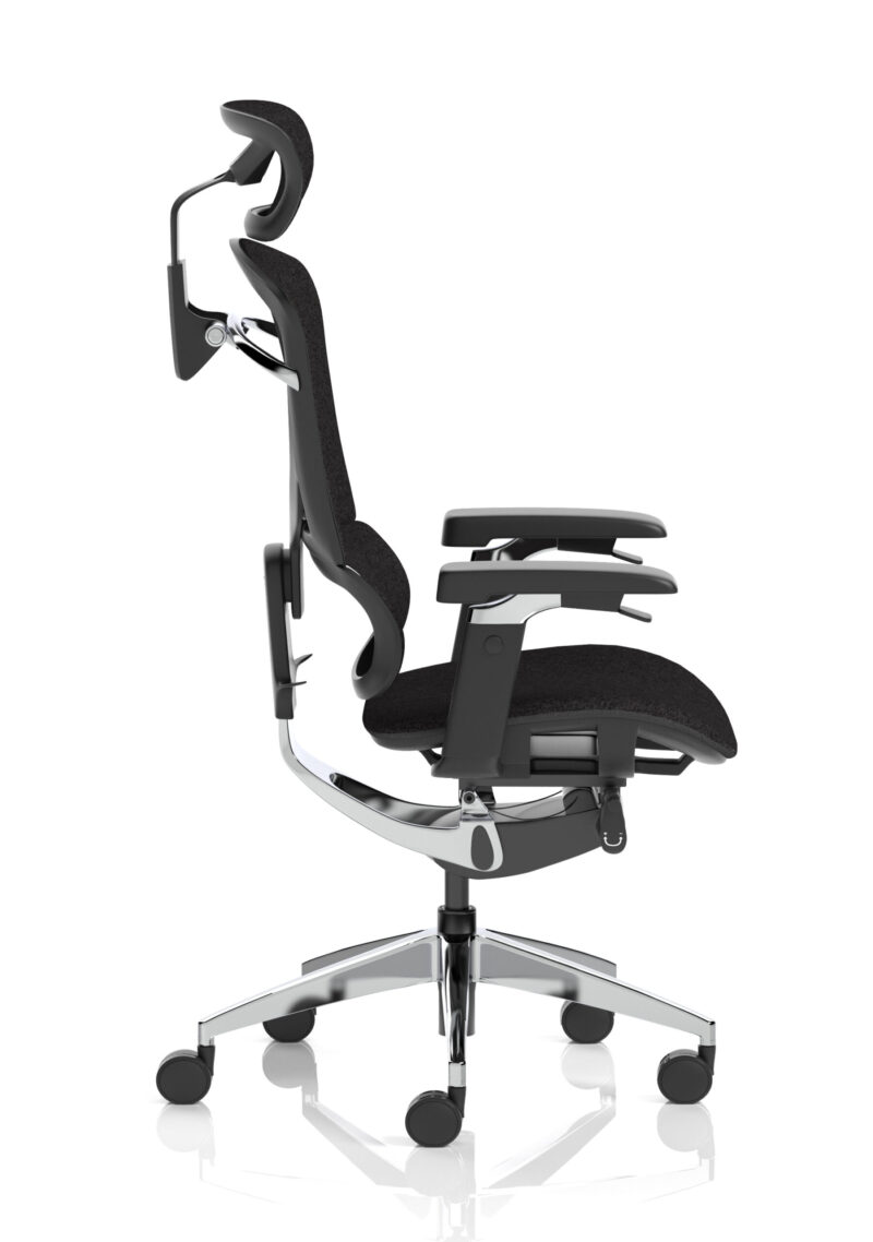 ergo click plus high back ergonomic posture office chair with arms and headrest