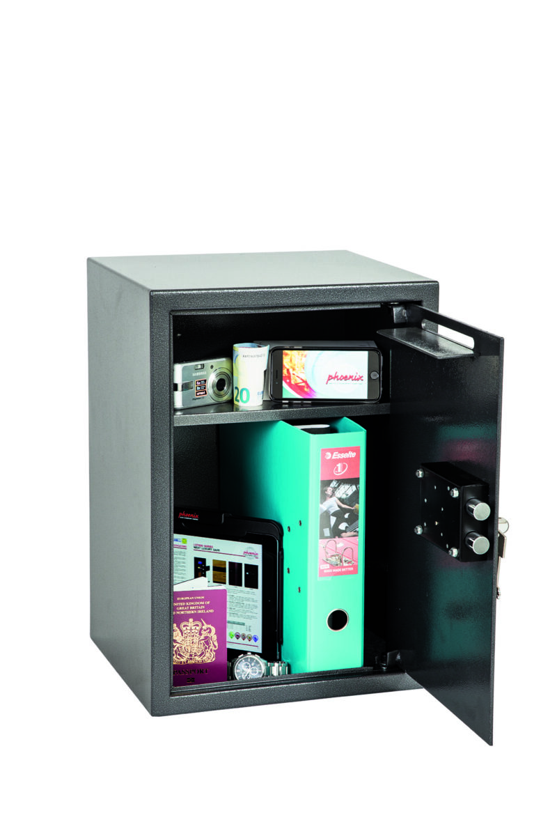 phoenix vela deposit home & office security safe
