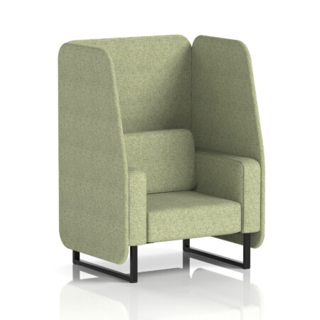 brixworth open booth with black legs in single tone