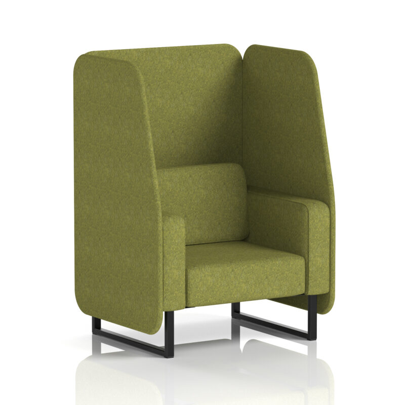 brixworth open booth with black legs in single tone