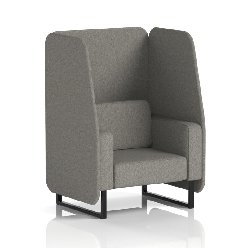 brixworth open booth with black legs in single tone