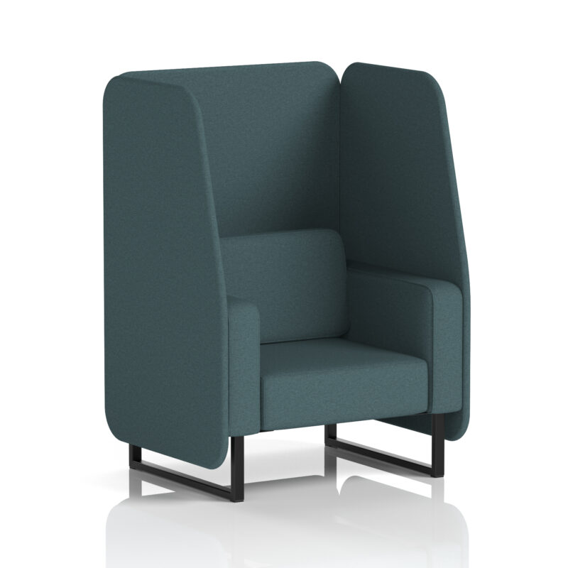 brixworth open booth with black legs in single tone