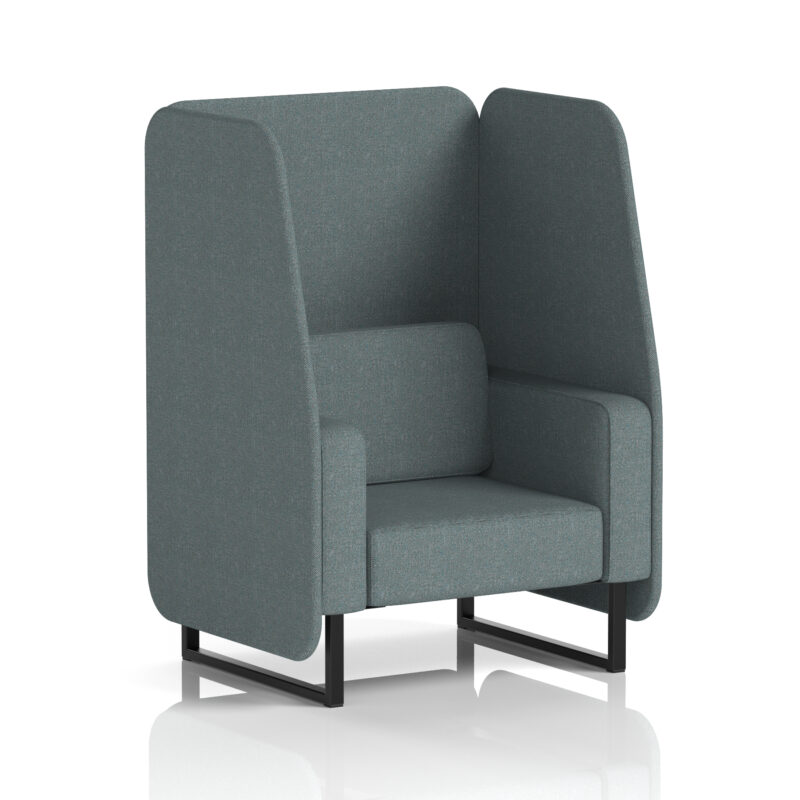 brixworth open booth with black legs in single tone