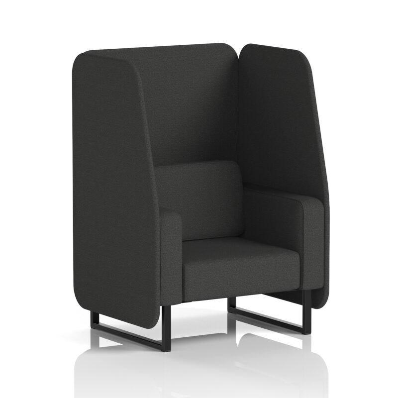 brixworth open booth with black legs in single tone