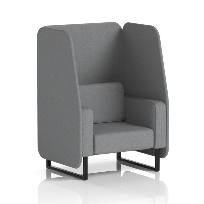 brixworth open booth with black legs in single tone